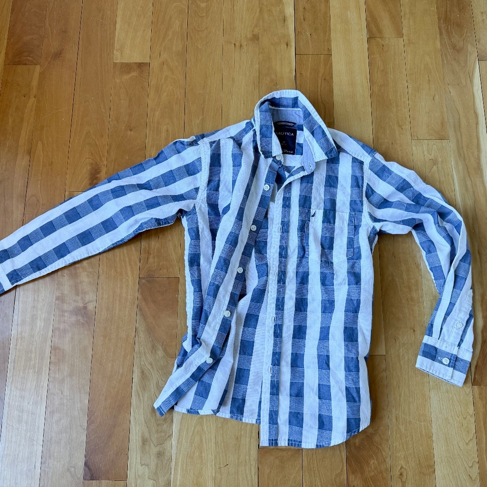 Boys Nautica collared shirt